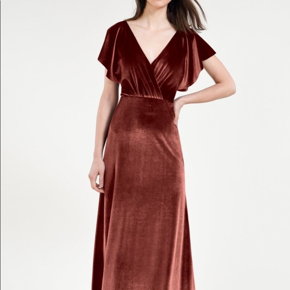 Jenny Yoo velvet dress